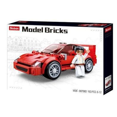 Sluban M38-B0706D ModelBricks Italienischer Sportwagen 163 Teile Neu + Ovp