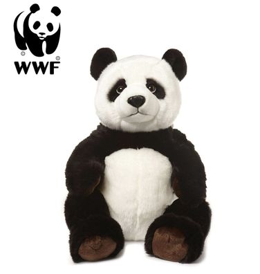 WWF Plüschtier Panda (47cm) lebensecht Stofftier Kuscheltier Pandabär Asien Bär