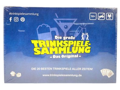 Die große Trinkspielsammlung 20 lustige Brett-, Karten- und Trinkspiele neu