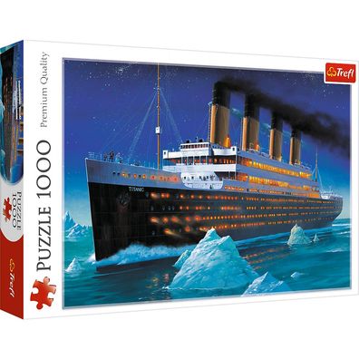 Trefl - Puzzle - Titanic, 1000 Teile Neu