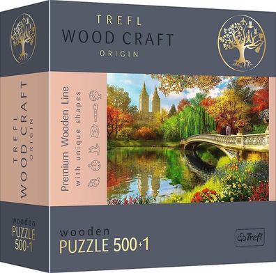 Holz Puzzle (500 + 1 Teile) - Central Park, New York Neu