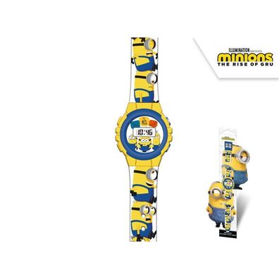 Minions Kinderuhr Armbanduhr Digital Unisex Watch ca. 22 cm NEU