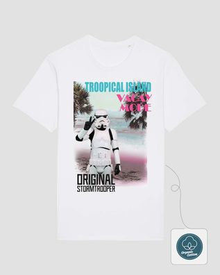 Star Wars Storm Trooper T-Shirt Beach Trooper Neu