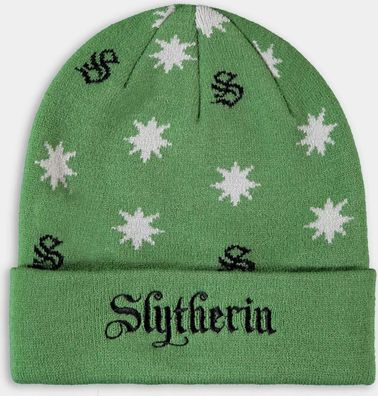 Harry Potter - Mütze/ Beanie Slytherin Multicolor Neu Top