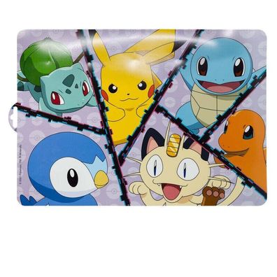 Pokemon Kinder Platzdeckchen Tischunterlage 43cm x 28cm Neu