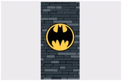 Batman Badetuch Velourtuch Duschtuch Marvel Strandtuch Strandlaken 70x140 cm