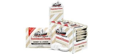 Fishermans Friend Honey & Lemon - 24 Beutel x 25g = 600g