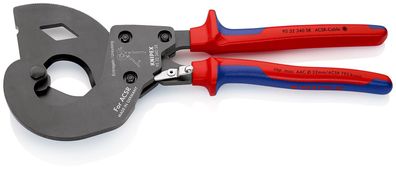 KNIPEX 95 32 340 SR ACSR Freileitungsschneider (Ratschenprinzip) für Freileitungss...