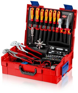 KNIPEX 00 21 19 LB S L-BOXX® Sanitär 52-teilig