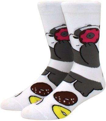 Bären wie wir Weiße Cartoon Socken - We Bare Bears Lustige Lange Motiv-Socken