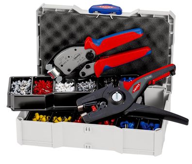 KNIPEX 97 90 14 Crimp-Sortiment für Aderendhülsen