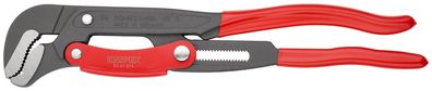 KNIPEX 83 61 015 Rohrzange S-Maul mit Schnelleinstellung mit Kunststoff überzogen ...