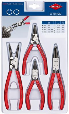 KNIPEX 00 20 03 V02 Sicherungsringzangen-Set