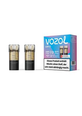 VOZOL Switch Pro 20mg Nikotin 2er Pack Pod E-Zigarette Vape Lush Ice