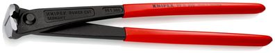 KNIPEX 99 11 300 Kraft-Monierzange hochübersetzt mit Kunststoff überzogen schwarz