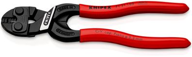 KNIPEX 71 31 160 CoBolt® S Kompakt-Bolzenschneider mit Schneidaussparung mit Kunst...