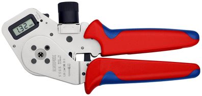 KNIPEX 97 52 63 DG Vierdornpresszange für gedrehte Kontakte mit Mehrkomponenten-Hü