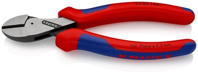 KNIPEX 73 02 160 SB X-Cut® Kompakt-Seitenschneider hochübersetzt mit Mehrkomponent...