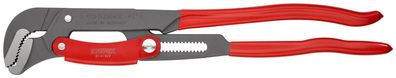 KNIPEX 83 61 020 Rohrzange S-Maul mit Schnelleinstellung mit Kunststoff überzogen ...