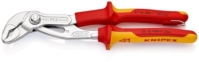 KNIPEX 87 26 250 T BK Cobra® VDE Hightech-Wasserpumpenzange, isoliert isoliert ...