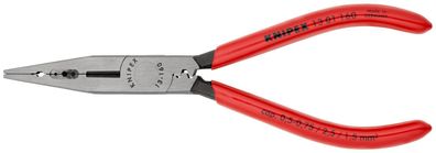 KNIPEX 13 01 160 SB Verdrahtungszange mit Kunststoff überzogen schwarz atramentier...