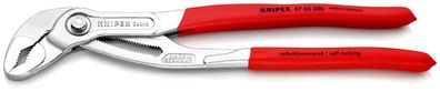 KNIPEX 87 03 300 SB Cobra® Hightech-Wasserpumpenzange mit rutschhemmendem Kunststo...