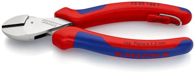 KNIPEX 73 05 160 T X-Cut® Kompakt-Seitenschneider mit Mehrkomponenten-Hüllen, mit ...