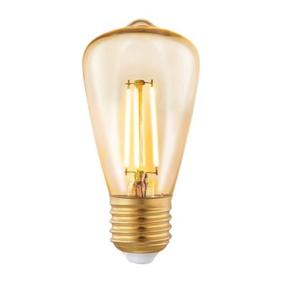 EGLO E27 ST48 LED Leuchtmittel amber 3W 260lm 2200K 4,8x10cm Stepdimmer