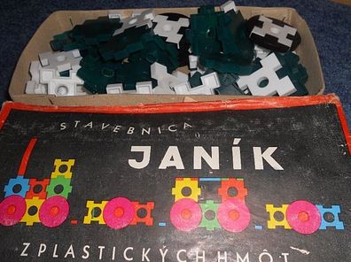 Janik Legespiel - Stecksteine - Made CSSR