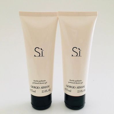 Giorgio Armani Si Shower Gel 150ml (2x 75ml)