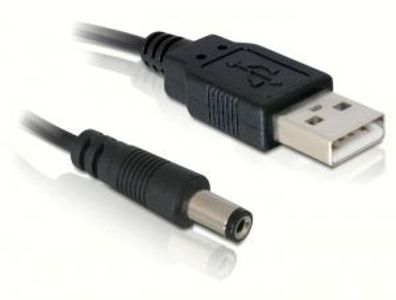 Delock Cable USB Power, 1 m, Männlich/ Männlich, USB A