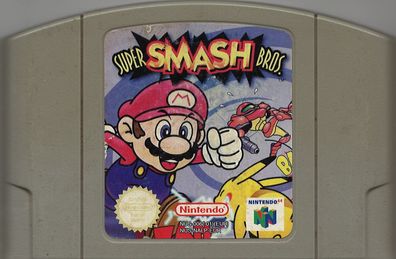 Super Smash Bros. Nintendo 64 1999 N64 PAL Mario Pokemon Link Fox - ...
