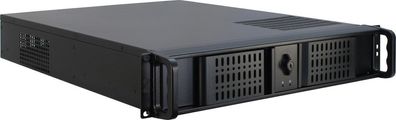 Inter-Tech IPC 2U-2098-SL, Rack, Server, Schwarz, ATX, micro ATX, Mini-ITX, Stahl, 2U