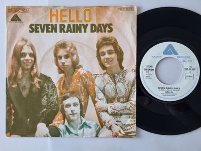 Hello - Seven rainy days 7'' Vinyl Germany