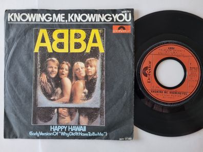 ABBA - Knowing Me, Knowing You / Happy Hawaii 7'' Vinyl Germany