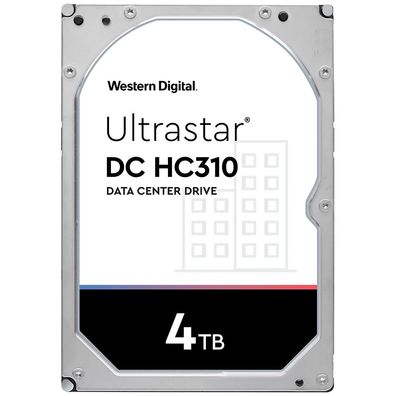 WD Ultrastar DC HC310 HUS726T4TAL5204, 3.5", 4 TB, 7200 RPM