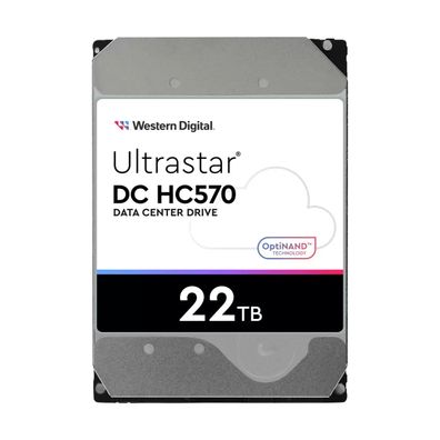 WD Ultrastar DC HC570, 3.5", 22 TB, 7200 RPM