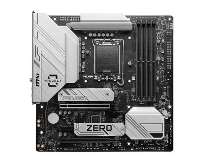 MSI B760M Project ZERO B760 S1700 mATX DDR5