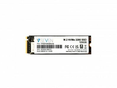 V7 V7SSD128GBNV3E, 128 GB, M.2, 1775 MB/ s, 6 Gbit/ s