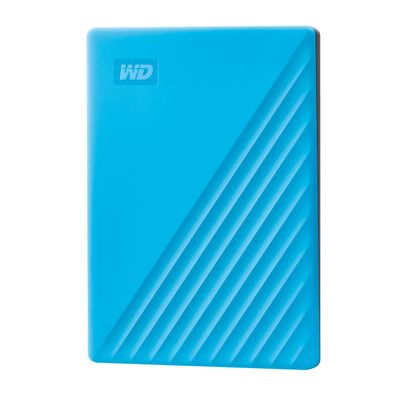 WD My Passport, 4 TB, 3.2 Gen 1 (3.1 Gen 1), Blau