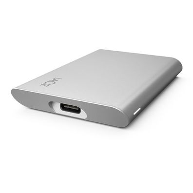 LaCie STKS1000400, 1 TB, USB Typ-C, 3.2 Gen 2 (3.1 Gen 2), 1050 MB/ s, Silber