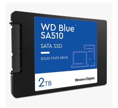 WD Blue SA510, 2 TB, 2.5", 560 MB/ s, 6 Gbit/ s