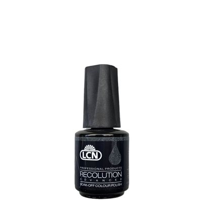 LCN/ Recolution Advanced Soak-Off Colour Polish 526 "Black Silver Star" 10ml