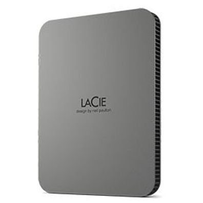 LaCie Mobile Drive Secure, 4000 GB, 3.2 Gen 1 (3.1 Gen 1), Grau