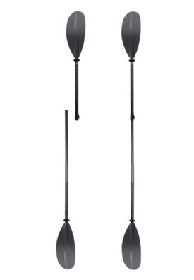 Bravo Paddel KWB Fiberglas adjustable Kanu Kajak Doppelpaddel