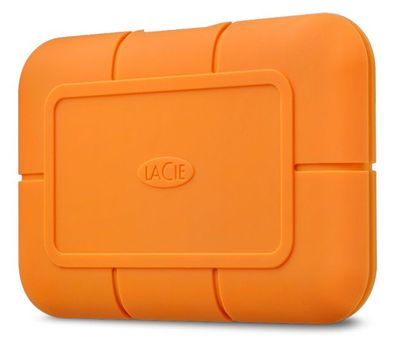 LaCie Rugged, 1000 GB, USB Typ-C, 3.2 Gen 2 (3.1 Gen 2), Orange