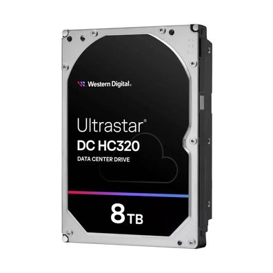 WD Ultrastar DC HC320, 3.5", 8 TB, 7200 RPM