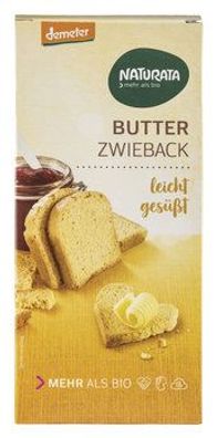 Naturata 6x Butter-Zwieback, leicht gesüßt 150g