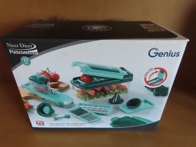 Zerkleinern von Gemüse und Obst Genius Nice Diver Fusion Smart 17 Teilig