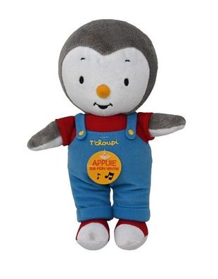 Jemini Peluche T´Choupi Musical 20cm - Stofftier Französisch Kuscheltier